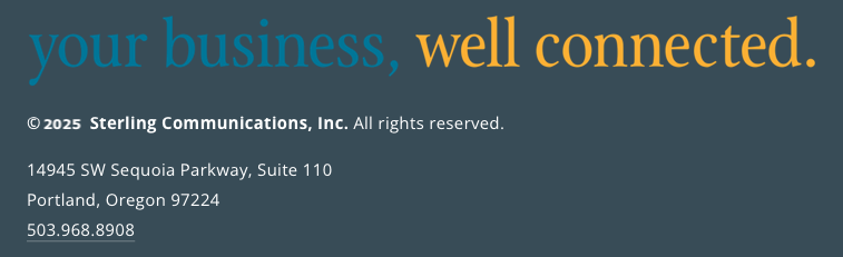 Sterling Communications, Inc.